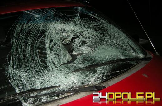 86-letni kierowca nie zauważył pieszego