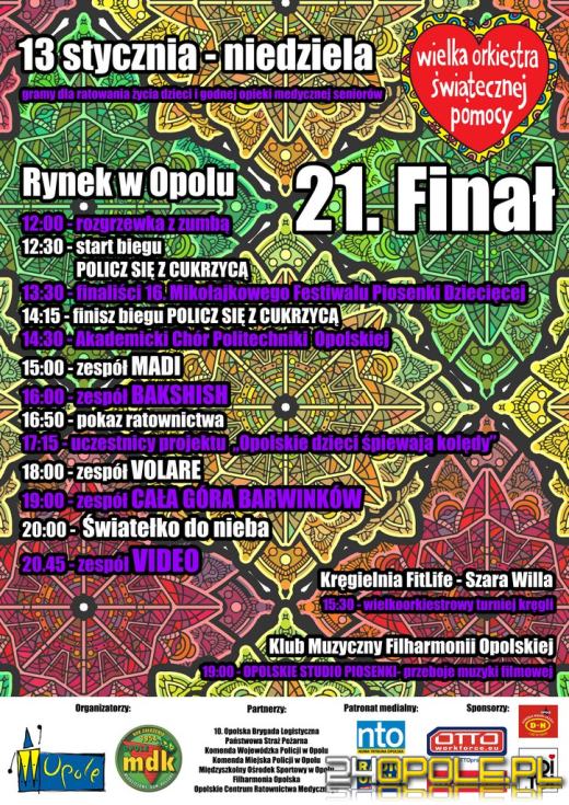 Tegoroczny finał WOŚP już za tydzień