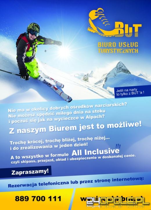 Całodniowy wyjazd na narty lub deskę? Tylko 99 złotych !