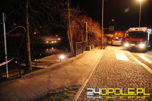 Pijany kierowca wjechał BMW do Młynówki