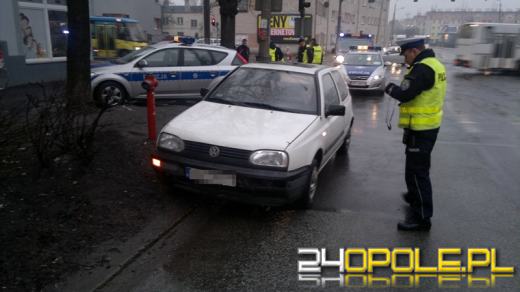 63-letni rowerzysta potrącony przez samochód