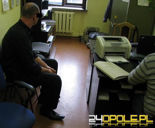 Rewolwer w samochodzie pijanego kierowcy