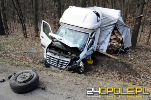 Groźny wypadek na trasie Opole - Ozimek