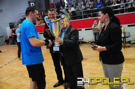 Ostatnia wygrana w sezonie. Gwardia Opole świętuje awans do Superligi.