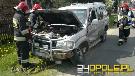 30-latek ranny po wypadku w Komprachcicach