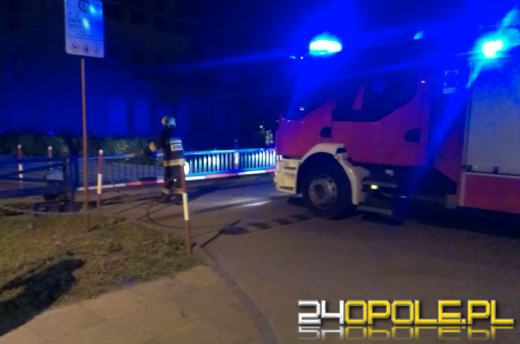 Pożar w miasteczku akademickim. Nikt nie chciał otworzyć bramy strażakom.