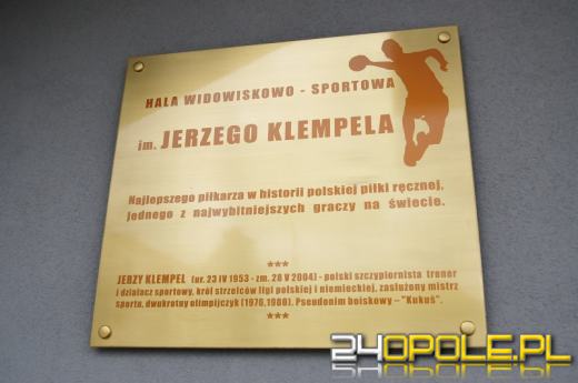 Hala Gwardii od dziś nosi imię Jerzego Klempela