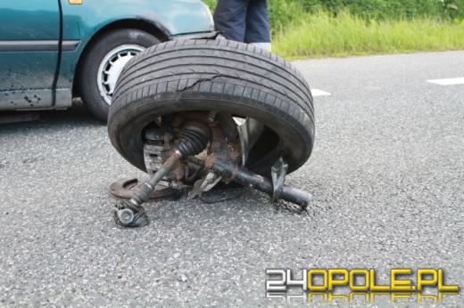 Wypadek trzech samochodów na obwodnicy Opola