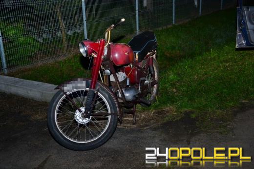 13-latek ranny po wypadku na motocyklu. Trafił do szpitala.