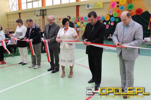 Nowa hala sportowa na 40-lecie gminy Chrząstowice