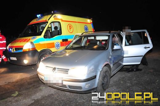 Bus wpadł do rzeki po zderzeniu z Volkswagenem