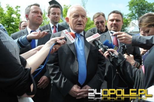 Związkowcy pikietowali w sprawie Elektrowni Opole