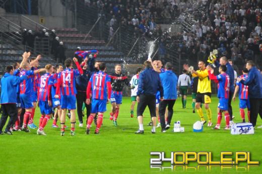 Odra Opole jedną nogą w II lidze