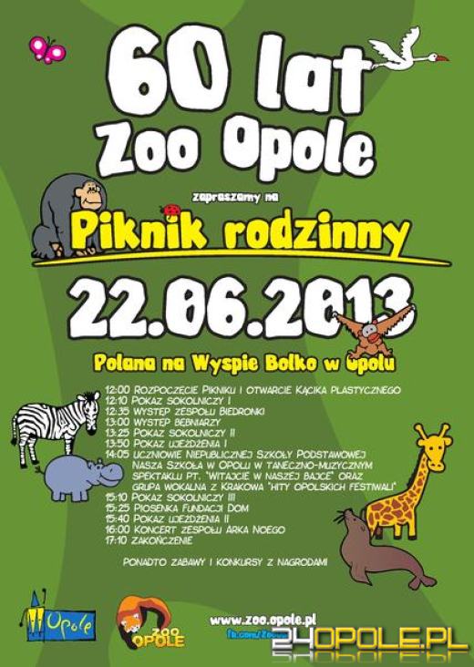 Opolskie ZOO świętuje 60 - lecie