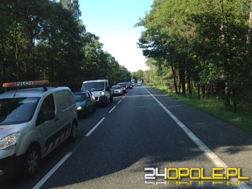 Ciężarówka staranowała bramkę na autostradzie A4