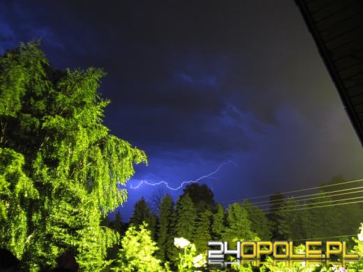 Nawałnica przeszła w nocy nad Opolszczyzną