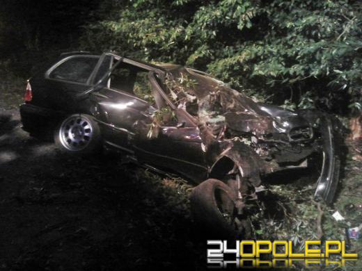 37-letni kierowca BMW zginął w wypadku