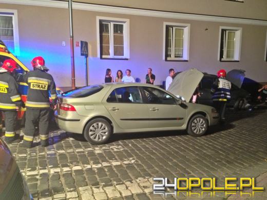 Wypadek podczas wyprzedzania w centrum Opola