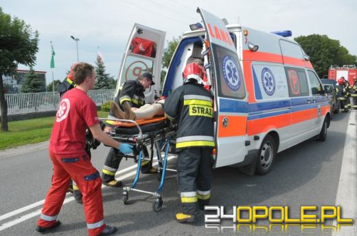 24-letnia kobieta trafiła do szpitala po wypadku