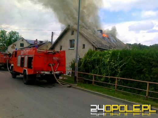Pożar domu jednorodzinnego w Jarnołtówku
