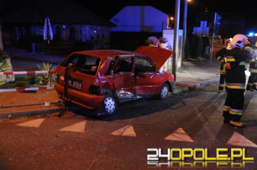 Wyjechała fiatem prosto pod SUV-a