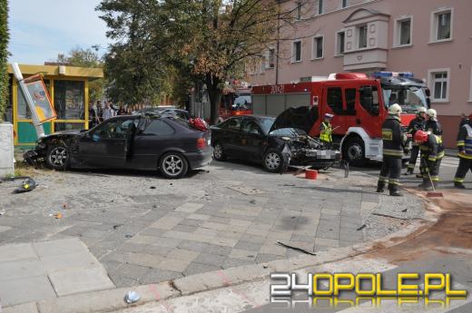 18-latek sprawcą groźnego wypadku w centrum Opola