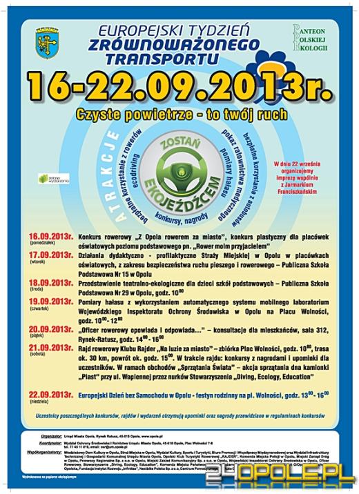 Rusza Europejski Tydzień Zrównoważonego Transportu