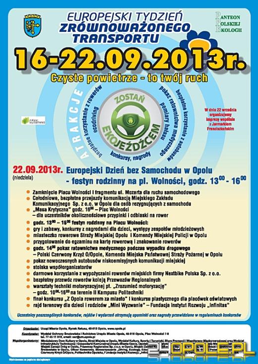 Rusza Europejski Tydzień Zrównoważonego Transportu