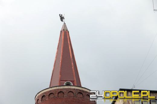 Wieża Piastowska już bez rusztowań