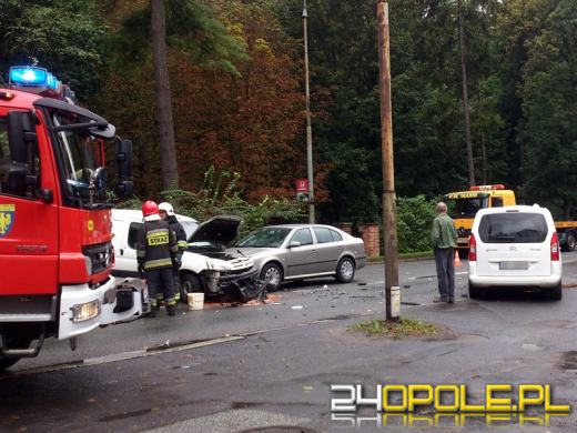 Cztery auta zderzyły się na ul. Wrocławskiej
