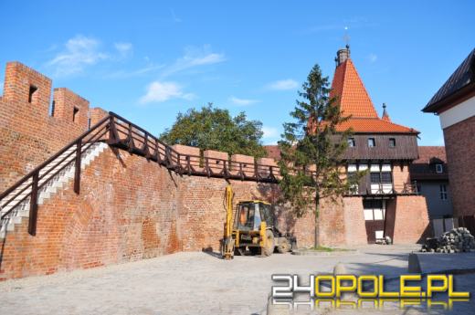 Kończy się remont zabytkowych murów przy ul. Baldego