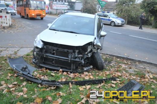 Kierowca opla sprawcą zderzenia na ul. Ozimskiej