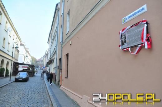 Odsłonięto tablicę pamiątkową Edmunda Osmańczyka