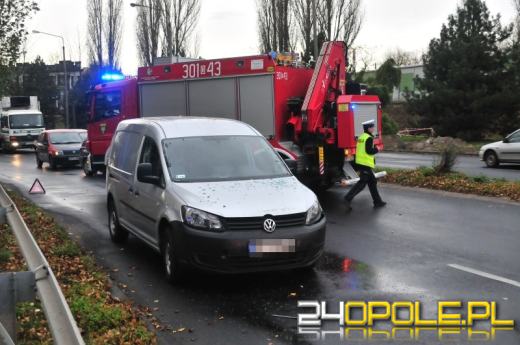 Volkswagen i fiat zderzyły się na ul. Batalionów Chłopskich
