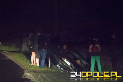 Dwa wypadki w Brynicy. Jeden z nich spowodował pijany kierowca.