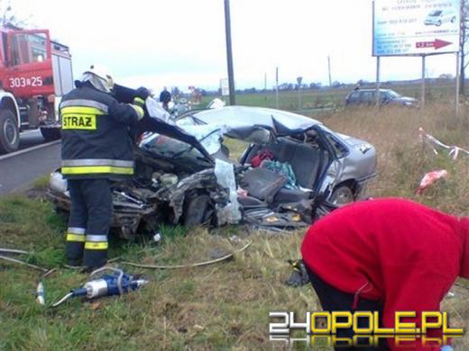 Cztery osoby ranne w wypadku w Niemodlinie