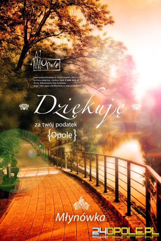 Ratusz dziękuje za płacenie podatków w Opolu