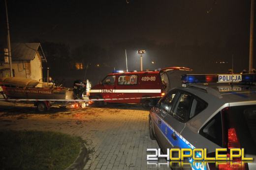 Strażacy szukali dziecka, które wpadło do Odry