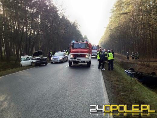 Groźny poranek na drogach Opolszczyzny