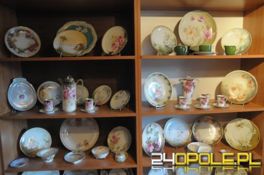 Niezwykła kolekcja tułowickiej porcelany w domu Ryszarda Wittke