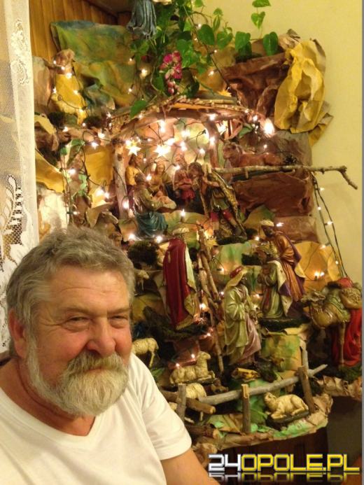 Zobacz unikalną szopkę mieszkańca Głuchołaz