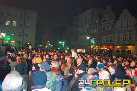 Opolanie przywitali na Rynku 2014 rok!