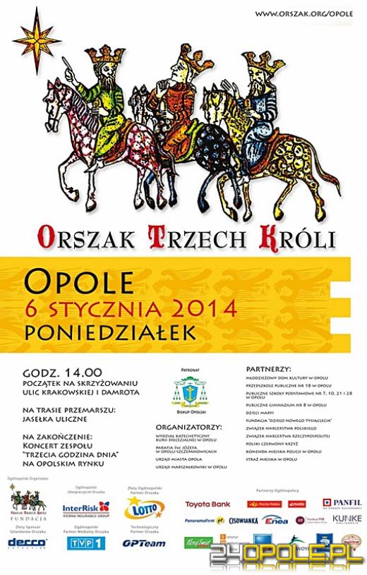 Orszak Trzech Króli znów w Opolu