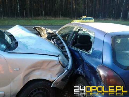 Karambol 5 samochodów na autostradzie A4