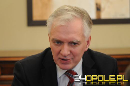 Jarosław Gowin w Opolu. Krytyka premiera, obietnice dla przedsiębiorców.