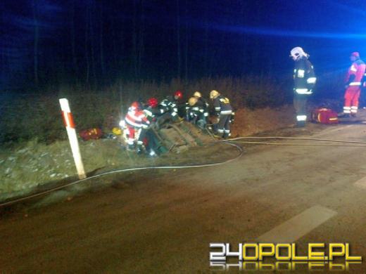 Cztery osoby ranne w wypadku w Lędzinach