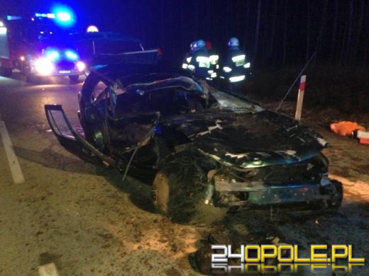 Cztery osoby ranne w wypadku w Lędzinach