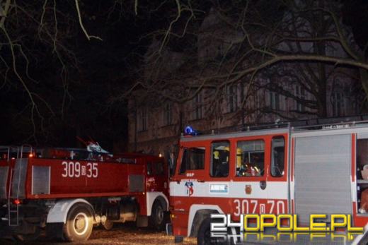 Pożar pałacu w Turawie