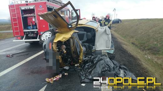 84-letni kierowca zginął na obwodnicy Paczkowa