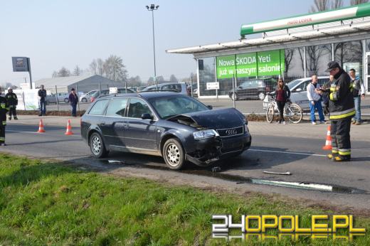 16-latek ranny w zderzeniu dwóch samochodów